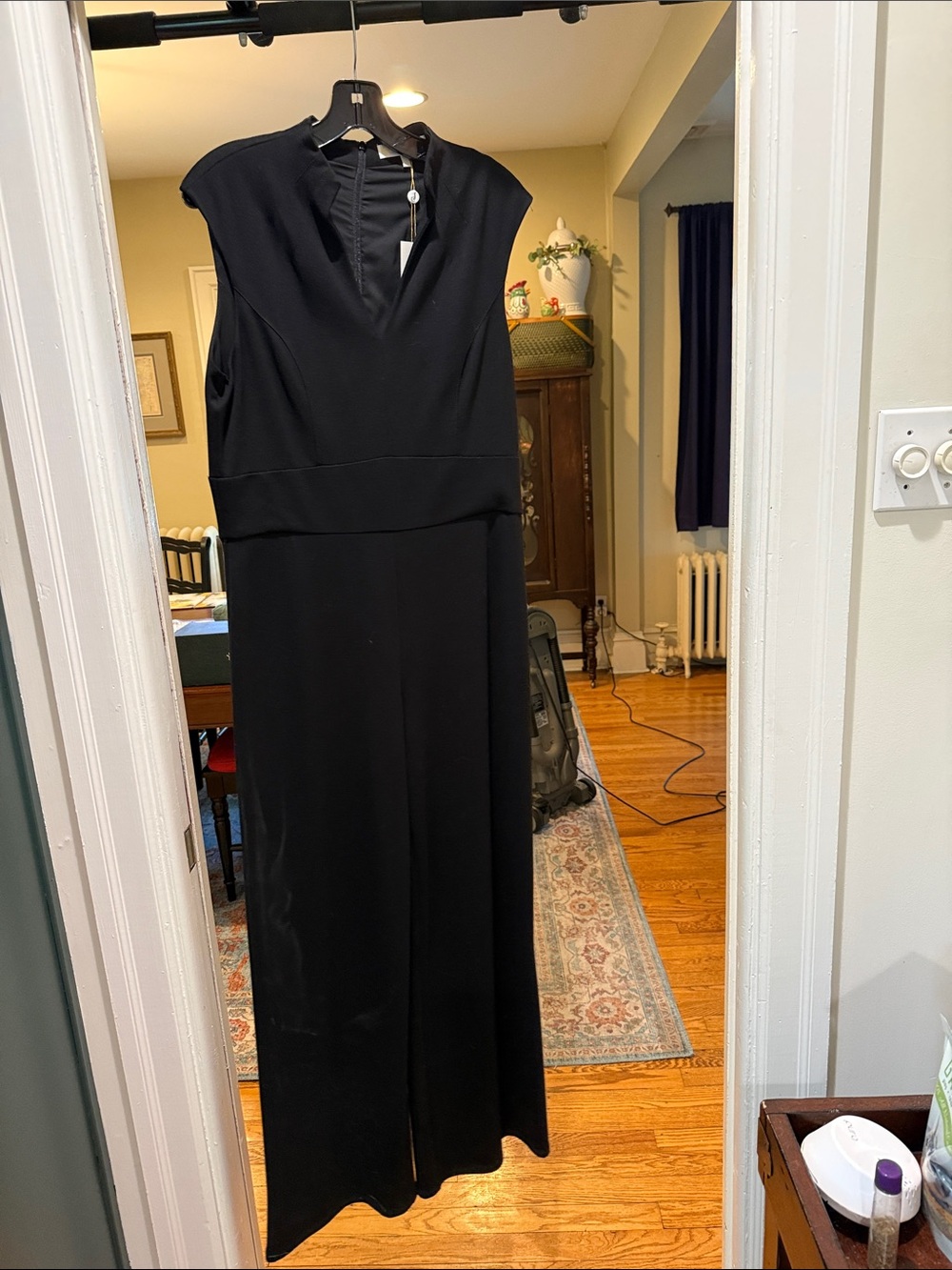 Jude Connally Black Sleeveless Jumpsuit